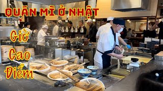 Quán Mì Ở Nhật Giờ Cao Điểm | Văn Hoá Xếp Hàng Ở Nhật