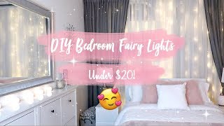 ☆ DIY Bedroom Fairy Lights ☆