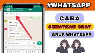 Fitur Baru Cara Sematkan Chat di Grup Whatsapp || Cara Pin Pesan di Grup WA