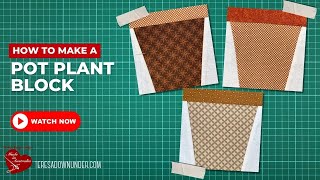 How to make a Pot plant block