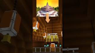 Ready to 22 January in Minecraft #22january2024 #rammandir #ayodhya #minecraf