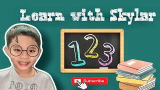 Counting and Writing Numbers 1 to 20 | Learn Numbers with Skylar 👨‍🏫 l Counting numbers for kids