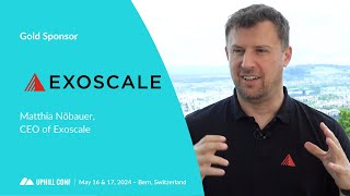 Uphill Conf 2024 Sponsors Interview - Exoscale