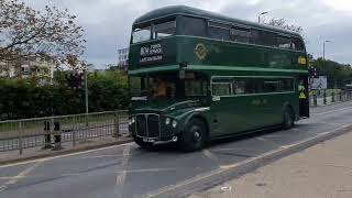 Departures from Harlow Bus Garage