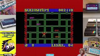 Rod Hull Replays: Squish'em - Commodore VIC20  - Climb, Squish.. and hunger for an Wimpy!?