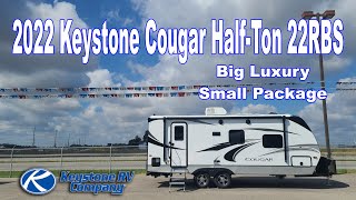 2022 Keystone Cougar Half Ton 22RBS - BIG LUXURY in SMALL PACKAGE - 4-Season Couple's Travel Trailer