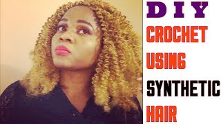 DIY CROCHET KINKY CURLS INSTALLATION