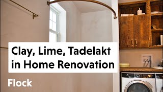 BEFORE/AFTER Home Renovation with CLAY, LIME and TADELAKT Walls — Ep. 148