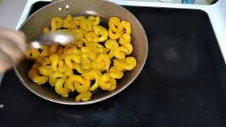 Creamy Turmeric Shrimps Recipe | Recipe No. 25