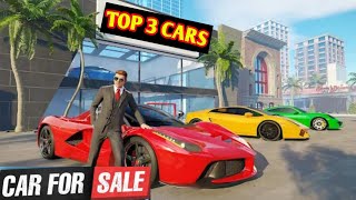 Top 3 Super Cars In Car For Sale