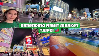 TAIWAN 2023 | EXPLORE AND FOOD TRIP AT XIMENDING TAIPEI 🇹🇼