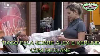 TIAGO FALANDO SOBRE ALEX E KERLINE COM Dra. DEOLANE 🔥🗣️