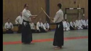 1/6 Aikido Lund 2006, Lewis de Quiros,  Ken go-no-awase.