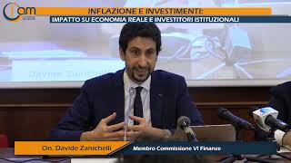 Convegno I AM Learning Network - On. Davide Zanichelli, Membro Commissione VI Finanze