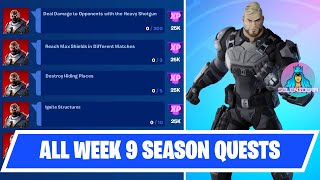 Fortnite All Week 9 Season Quests Guide - Chapter 3 Season 1