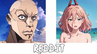 Anime VS Reddit  (The rock reaction meme) Part #31