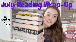 July Reading Wrap-Up 📚📚 This wasn't as bad as I thought...