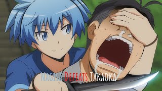 Nagisa defeats Takaoka - Nagisa Moments in Assassination Classroom #anime #shiotanagisa #nagisa