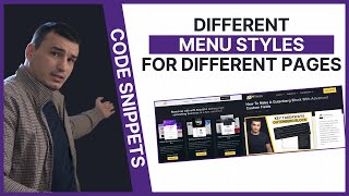 Different WordPress Headers Styles for Different Types of Pages