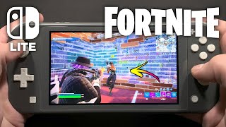 Fortnite on Nintendo Switch Lite #630