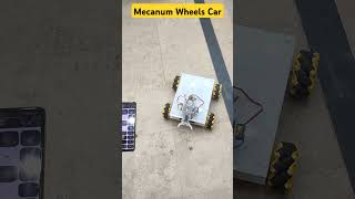 Robotic Arm with Mecanum Wheels Car