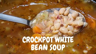 Crockpot White Bean Soup