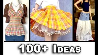 100+ Compilation of Ideas for Upcycle Sewing | Thrift Flip Ideas