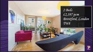 英國租屋| 西倫敦 Brentford TW8 | 2  Bedrooms| Luxury Apartment| £2,397 PCM