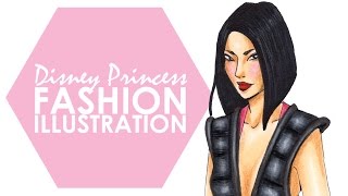 Fashion Illustration - Mulan