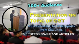 Presenting a topic in front of 100+ audience 🤯 gone wrong, twist at the end.