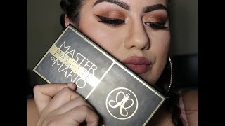 ABH Master Palette by Mario Swatches & Makeup Tutorial