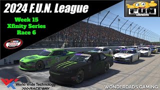 2024 FUN League iRacing WWTR Gateway Xfinity Series