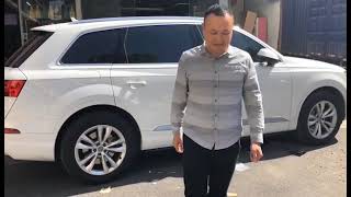 The test video of electric side step for Audi Q7!!!