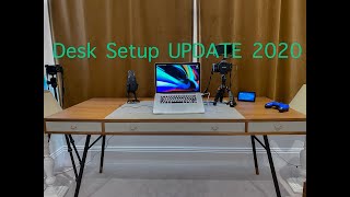 My UPDATED Desk Setup tour 2020