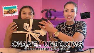 UNBOXING MY BARCELONA CHANEL SHOPPING HAUL! | Abby Paclibar