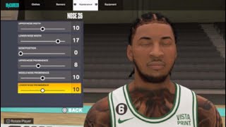 Carmelo Anthony Face creation on NBA2K23 Next Gen