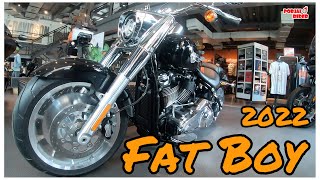 HD Fat Boy 2022 ล้อใหม่แบบเซาะร่อง โดยรวมยังเหมือนเดิม