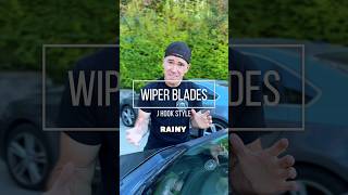 How to Replace your Wiper Blades (J Hook style) #wipers #wiperblades #windshield #rain #rainy #diy