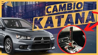 TROQUEI A MANOPLA DE CAMBIO POR UMA KATANA! * OLHA SÓ QUE LOUCO 🤩🤯 *