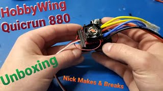 Unboxing - Hobbywing Quicrun 880 Dual Motor Brushed ESC