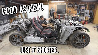 We Welded My R35 GT-R Back Together 5 Inches Shorter!