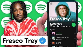 HOW FRESCO TREY GREW TO 1.2+ MILLION MONTHLY LISTENERS ON SPOTIFY