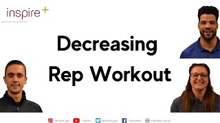 Decreasing Rep Workout