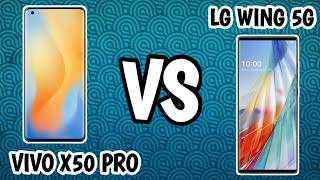 vivo X50 PRO vs lg WING 5G