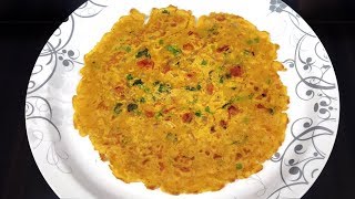 बिना अंडे का आमलेट | Eggless Omelette Recipe | स्वादिस्ट ठेले जैसा ओमलेट का नाश्ता बच्चो के लिए |