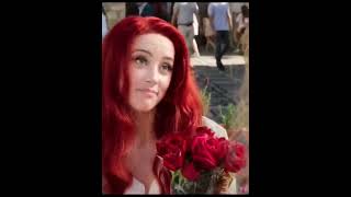 amber heard || Princess mera - Aquaman whatsapp status #shorts