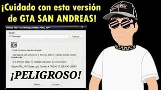 ¡CUIDADO con el GTA San Andreas RIP! (Me robaron el link y lee la descripción)