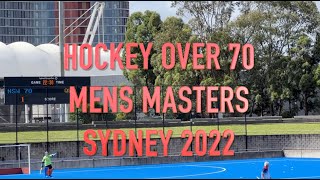 Over 70 Mens Hockey. Queensland v New South Wales