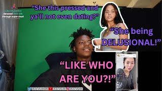 ISHOWSPEED'S girl argues with girl barber LIVE for being disrespectful