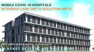 Prefabricated Steel Modular Quarantine Clinics & Hospitals